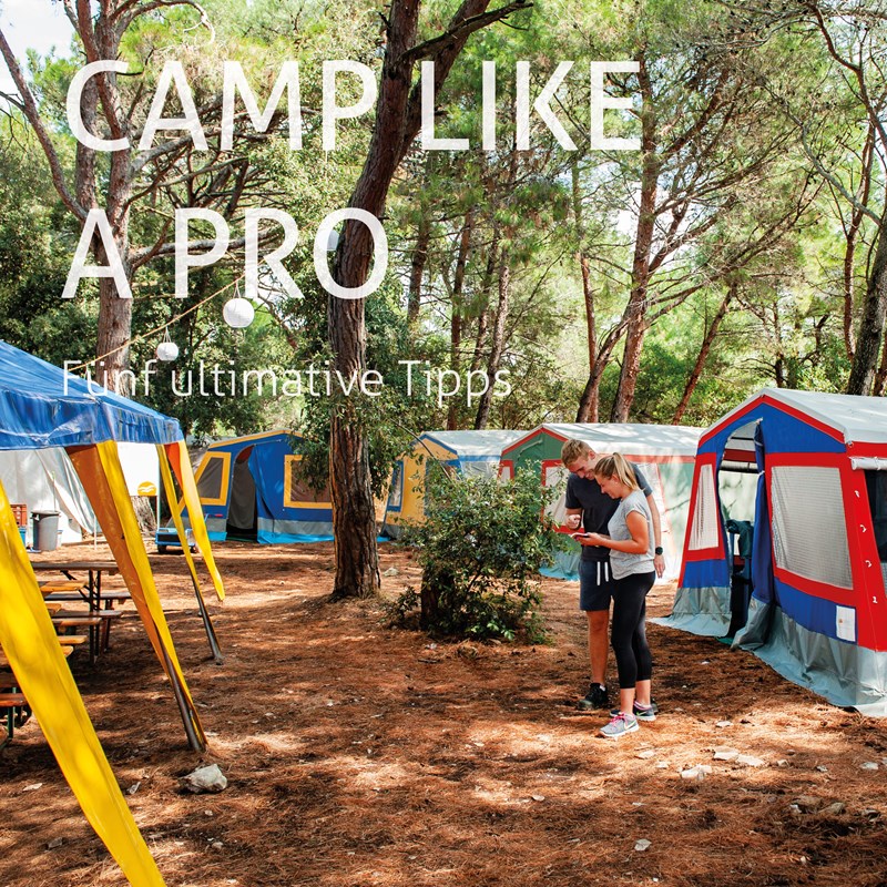 Bild: Camp like a pro